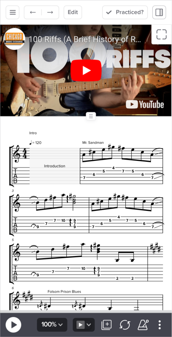Soundslice screenshot